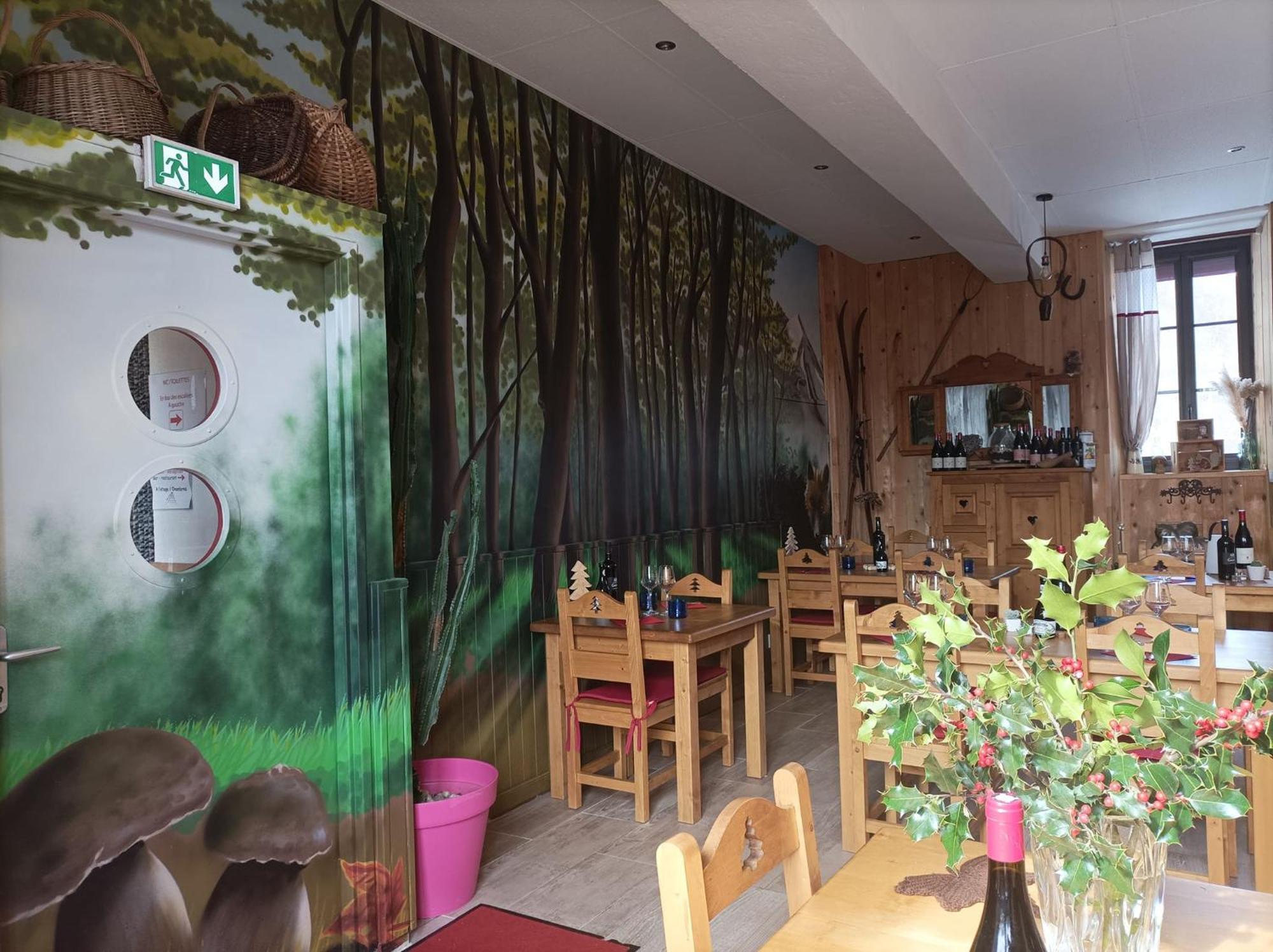 Le Sapin Rouge - Restaurant - Bar - Chambres D'Hotes Artigues  Exterior foto